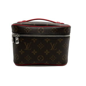 Louis Vuitton Monogram Handbag Nice Rouge